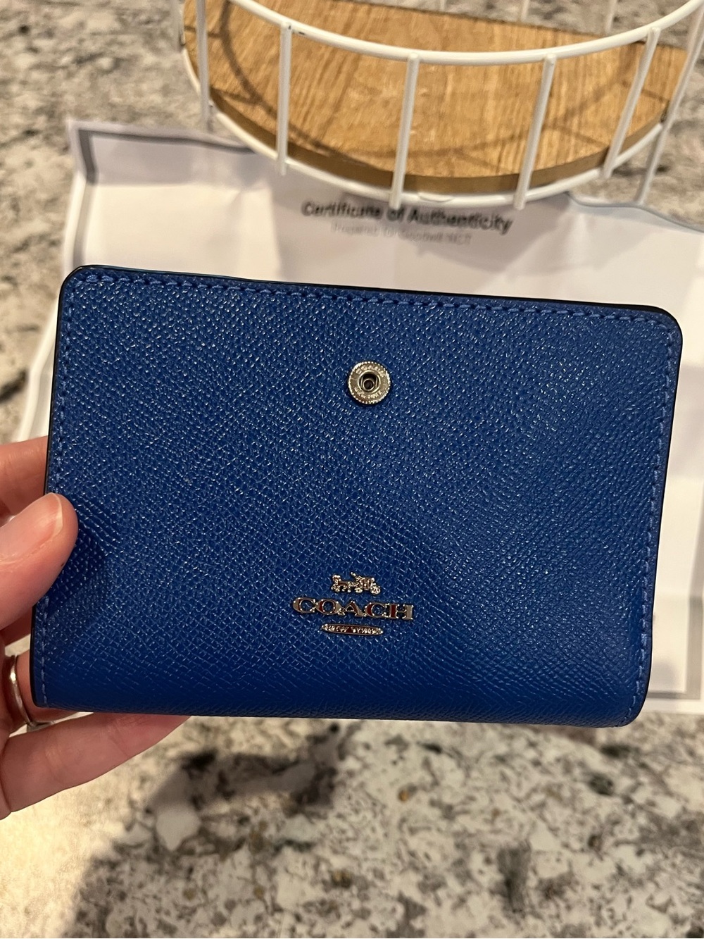 Coach Corner Zip Medium Compact Wallet - Picture 6 of 15